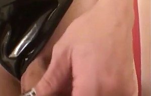 Brianna sucking her own prick