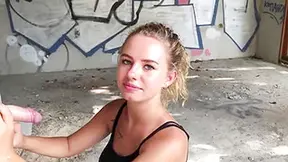 Amateur Anal In Abandoned House