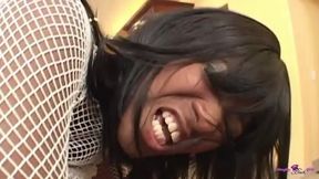 Kaylani Cream Screamed so Damn Hard When Manuel Ferrara Fucked Her Anally in Those Heels