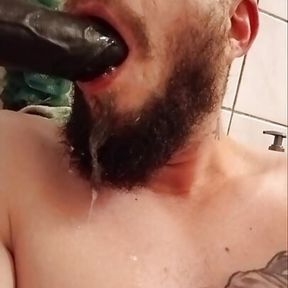 2nd drooling deep throat