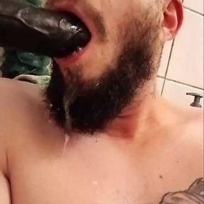 2nd drooling deep throat