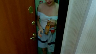 Sexy girl next door seduced her neighbor while his wife was not at home! Russian hot porn with talking! Full video Active by Nata Sweet
