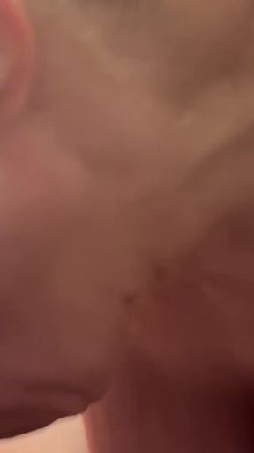 Must-see moment from &quot;Mature stepmom sucking her son in laws dick till he comes into her throat and gags her on his sperm!&quot;