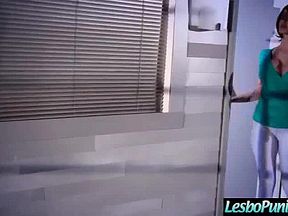 Lez Girls (Indigo Jenna) Punishing With Used Of Sex Toys