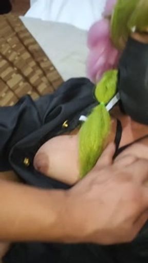 Mi cheating otaku friend lets me fuck her after convention 3