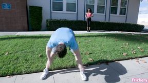 ”Trickery - Demi Sutra twerks on a muscular guys cock”