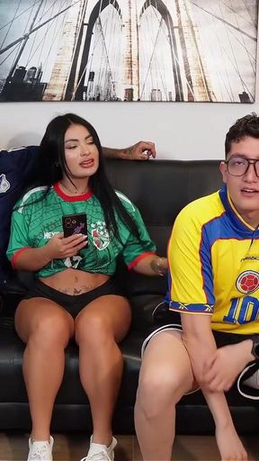 I Cheated on My Nerdy Boyfriend With His Best Friend While We Were Watching The Game - AlejandraPalacios   Clip 1