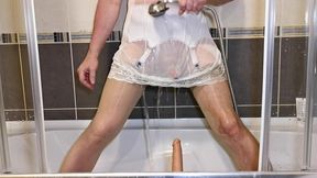 sissy slut michelle relaxes after a business day at the turkish hotel in dalaman