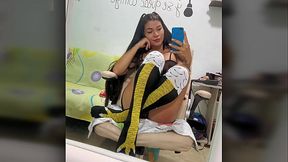 TS Angelique Monroe - Webcam show from July 3, 2024