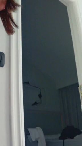 The maintenance technician discovers Candy Giada and Marika Milani in the bathroom   Clip 1