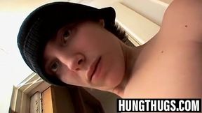 Horny Blinx gets down to business in solo jackoff
