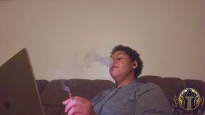HIGH PRIESTESS LADY CHAOS - Evening Indifference - Netflix & Neglectful Smoking Ritual