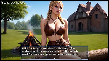 Tight blonde pussy pulsing with orgasm - Celina's Calling 03 Developed By Morrak Games