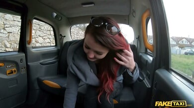 Cindy Shine plays a fare-dodging passenger who pays with her body in a rough backseat encounter