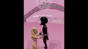 ”black dick Encounter with Kneeling Bride”