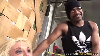 Leya Falcon Gets Assfucked By A Hung Black Guy