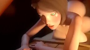 Animated Curvaceous Bitch Is Fucked By A Huge Horse Dick And Completely Filled With Sperm