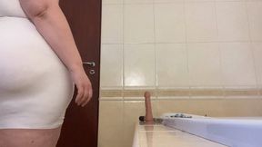 Riding my dildo for you