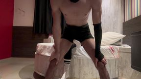 ebony girl kicks the white boy s balls