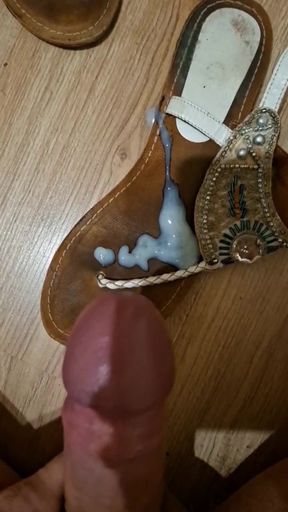 I on my neighbor's sandals