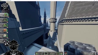 I built another castle in minecraft