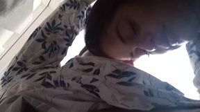 in middle of a party the cheating slut wife follow me to the bathroom and suck my cocks and allows me to fuck her and cum inside
