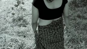 Hot Aunty Fucking Pussy in Forest Doggy Style