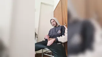Bored Brazilian Stud Jerks His Big Cock Solo