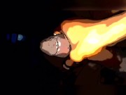 BLACK CARTOON (NUT BUSTERS)