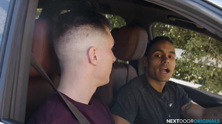 Guy picks up a friend & takes him home to fuck