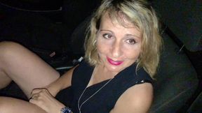 My Wife Luna: Hot Car Encounter - Real Amateur Couple