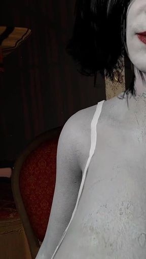 Lady Alcina Dimitrescu Femdom BDSM in POV