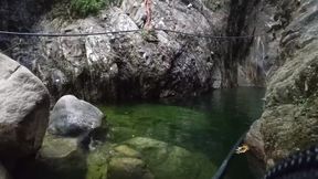Two days swimming and jumping naked at the waterfall