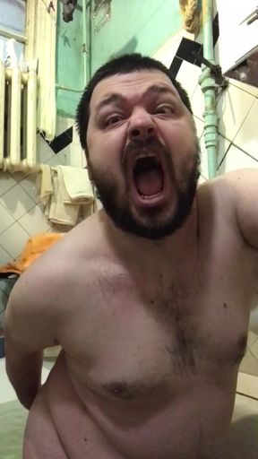 Man gets anal torture with a shocker