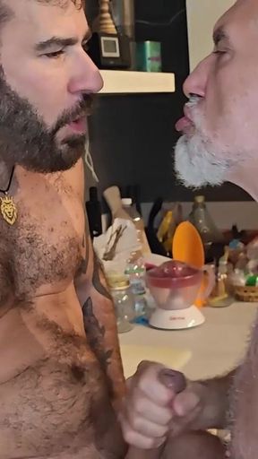 My Favourite Mature Suck My Huge Cock