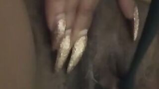 Dripping Almond Waterfall Squirt Super nail cunt play dildo cum