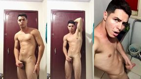 cristiano ronaldo sosia batendo uma