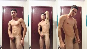cristiano ronaldo sosia batendo uma