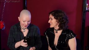 join hypnohedonista sinisterdenial and i as we negotiate and plan for an incredibly hot edging scene where poor trix was made...