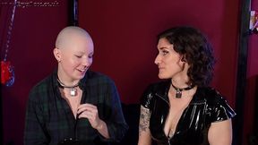 join hypnohedonista sinisterdenial and i as we negotiate and plan for an incredibly hot edging scene where poor trix was made...