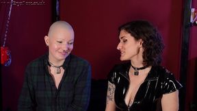 join hypnohedonista sinisterdenial and i as we negotiate and plan for an incredibly hot edging scene where poor trix was made...