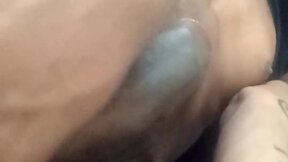Sensual transexual nefertiti perkins enjoys pleasuring herself with big cock and tight ass