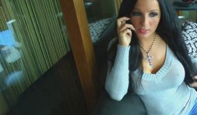 on the phone with her husband 21cams.net