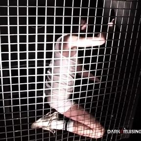 Darkcruising.com - Twink in cage