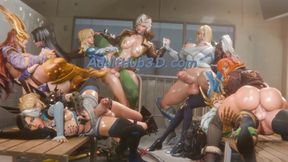 3D Sweetheart Stretches To Take Massive Cock All The Way