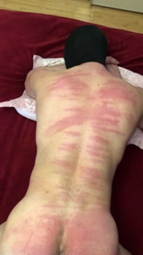 morning slave ass spanking by rough wife!!!!