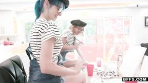 ”3 Long Time BFFs get Creative on Shaft”