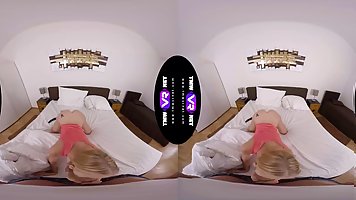 Young blonde Ariela Donovan gets fucked POV