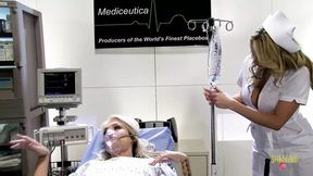 Nurse Dylan Ryder and hospital group sex