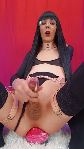 Cumming with a Dildo in My Ass